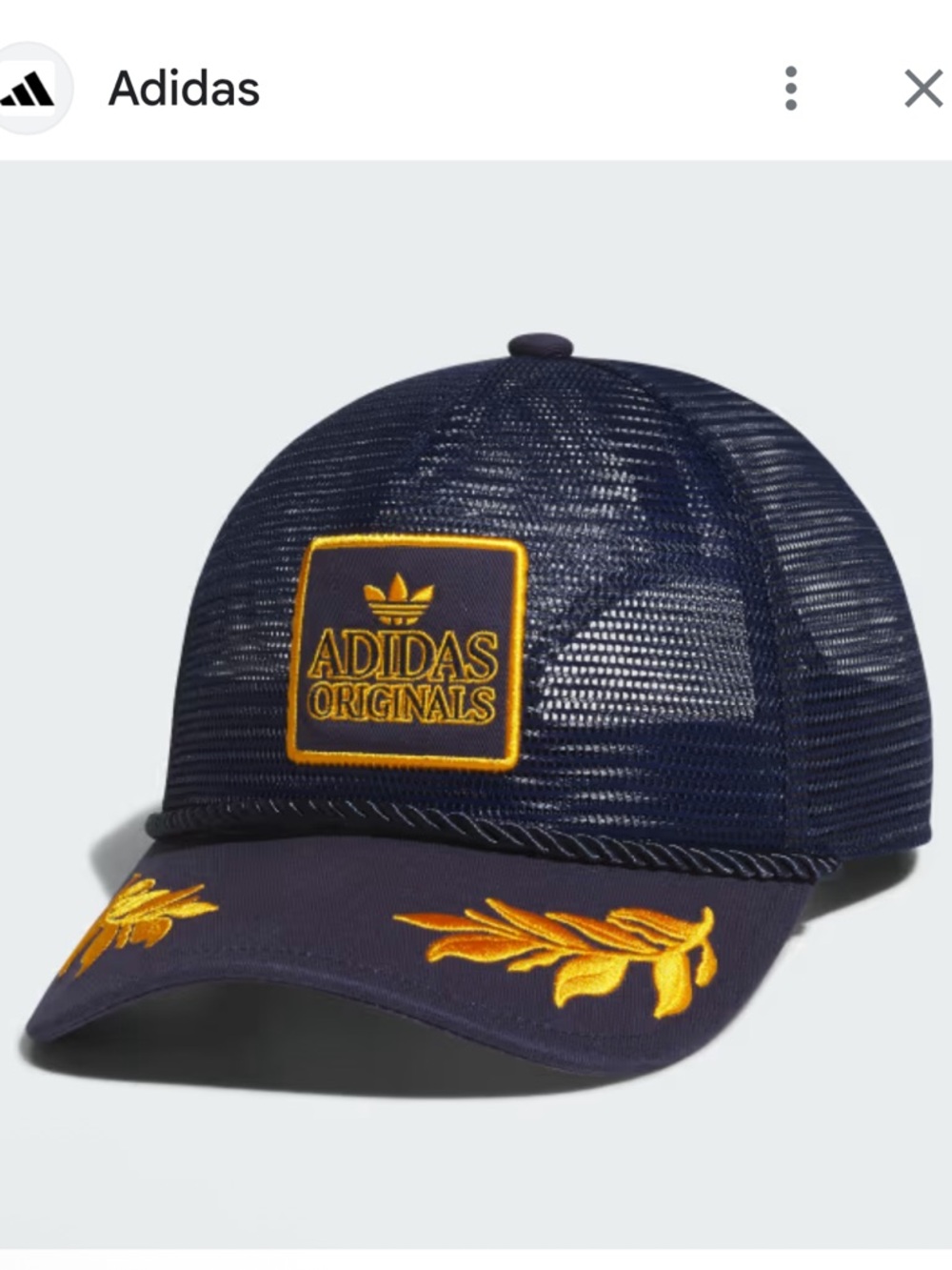 Adidas Major Mesh Trucker Hat